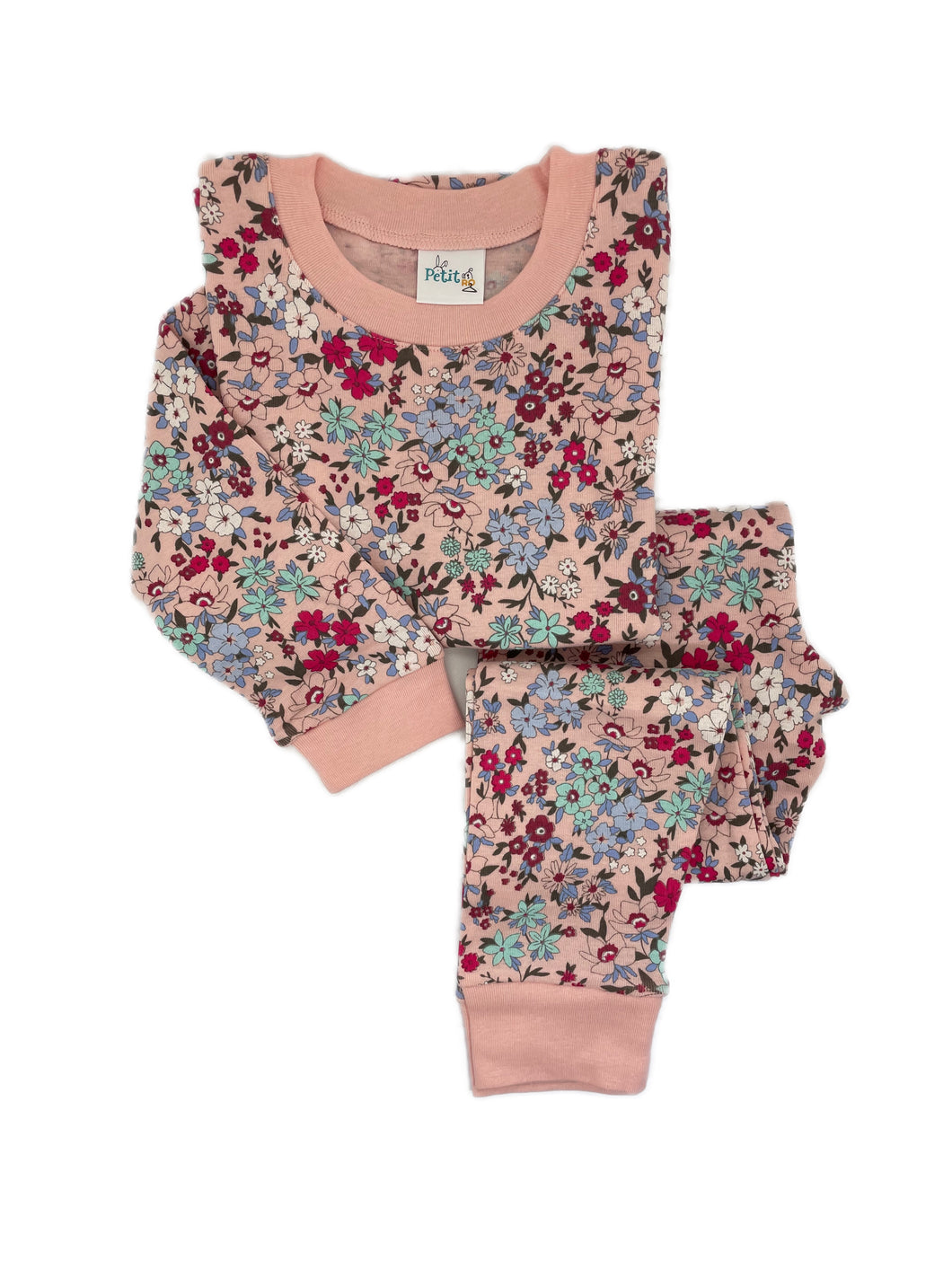 Pijama Flores Rosado