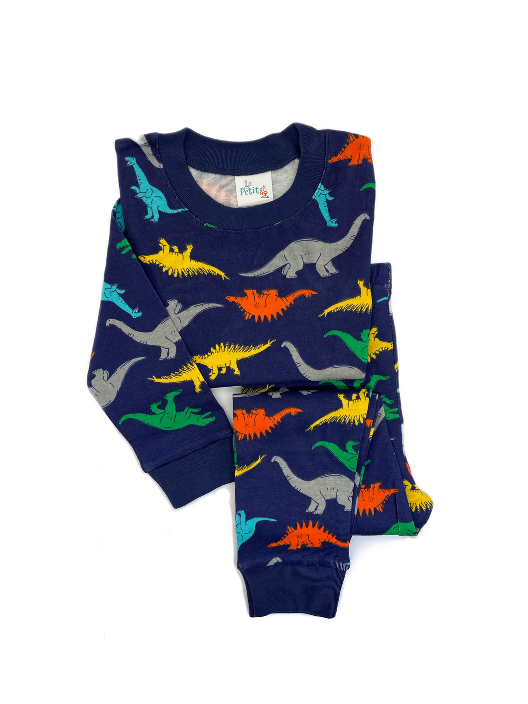 Pijama Dinosaurios Colores Azul